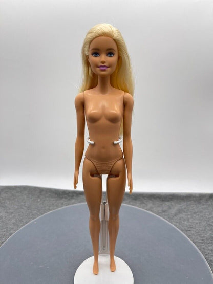 Barbie Doll Millie Blonde Nude Straight Arms Heel Feet Left Side Part 2015 Body