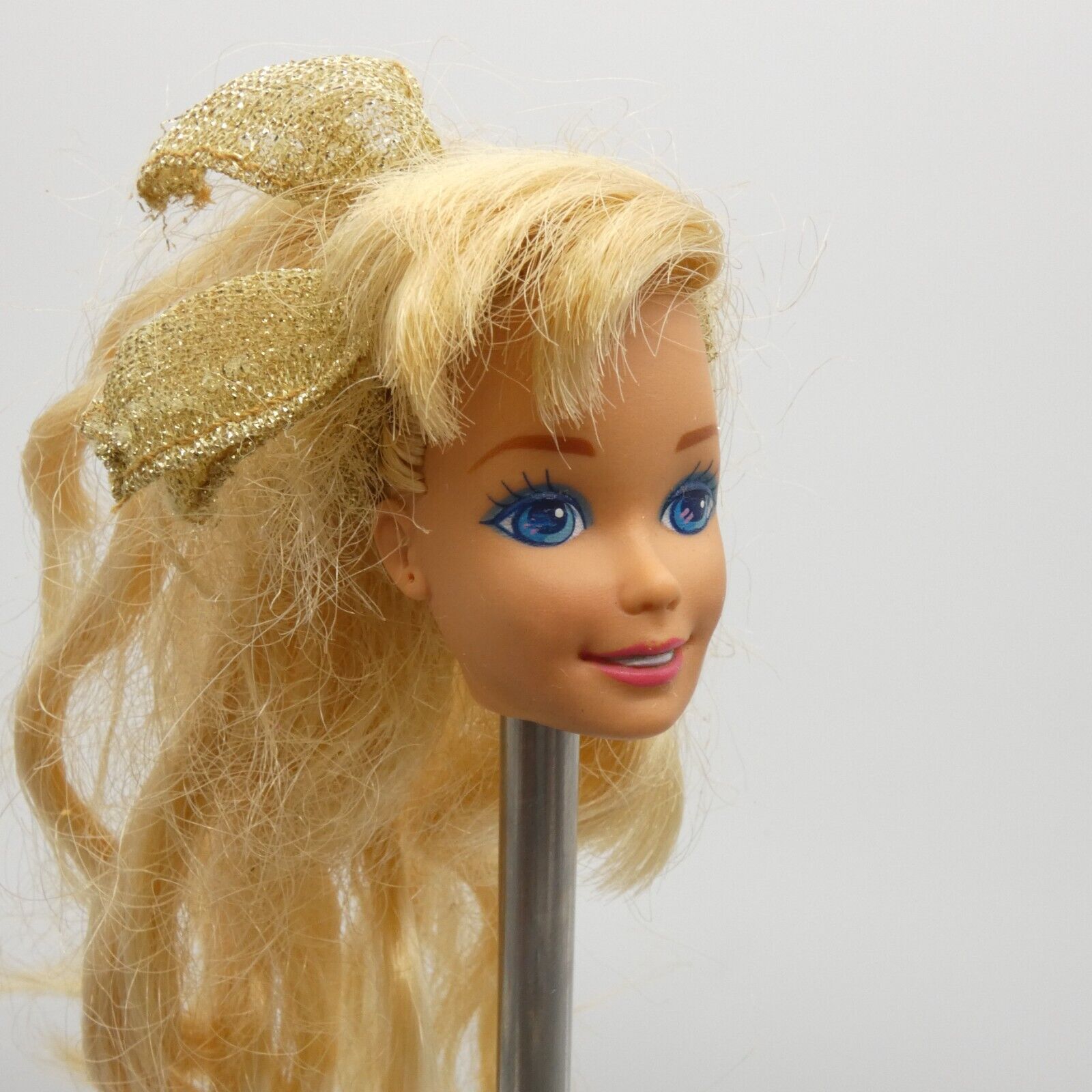 Barbie Hollywood Hair Doll Superstar Head Damaged Hair 1992 Mattel 2308