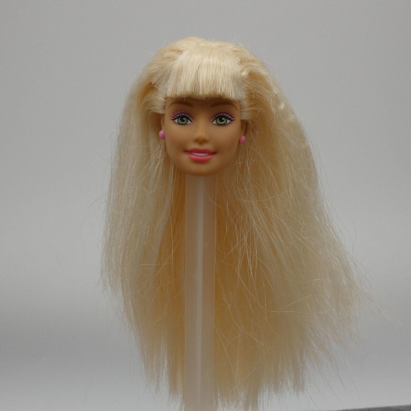 Barbie Stroll N Play Doll Head Generation Girl Face Blonde Hair Green Eyes 2002