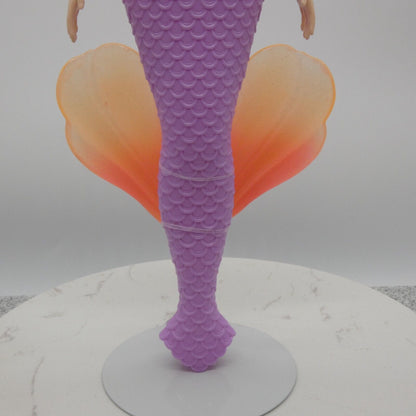 Barbie Dreamtopia Mermaid Doll Body Only Light Skin Pink Purple Tail 2023 HRR06