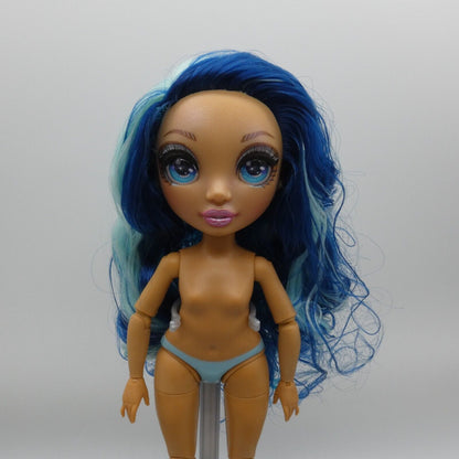 Rainbow High Skyler Bradshaw Series 1 Doll 2020 Nude Articulated Head Blue Hair