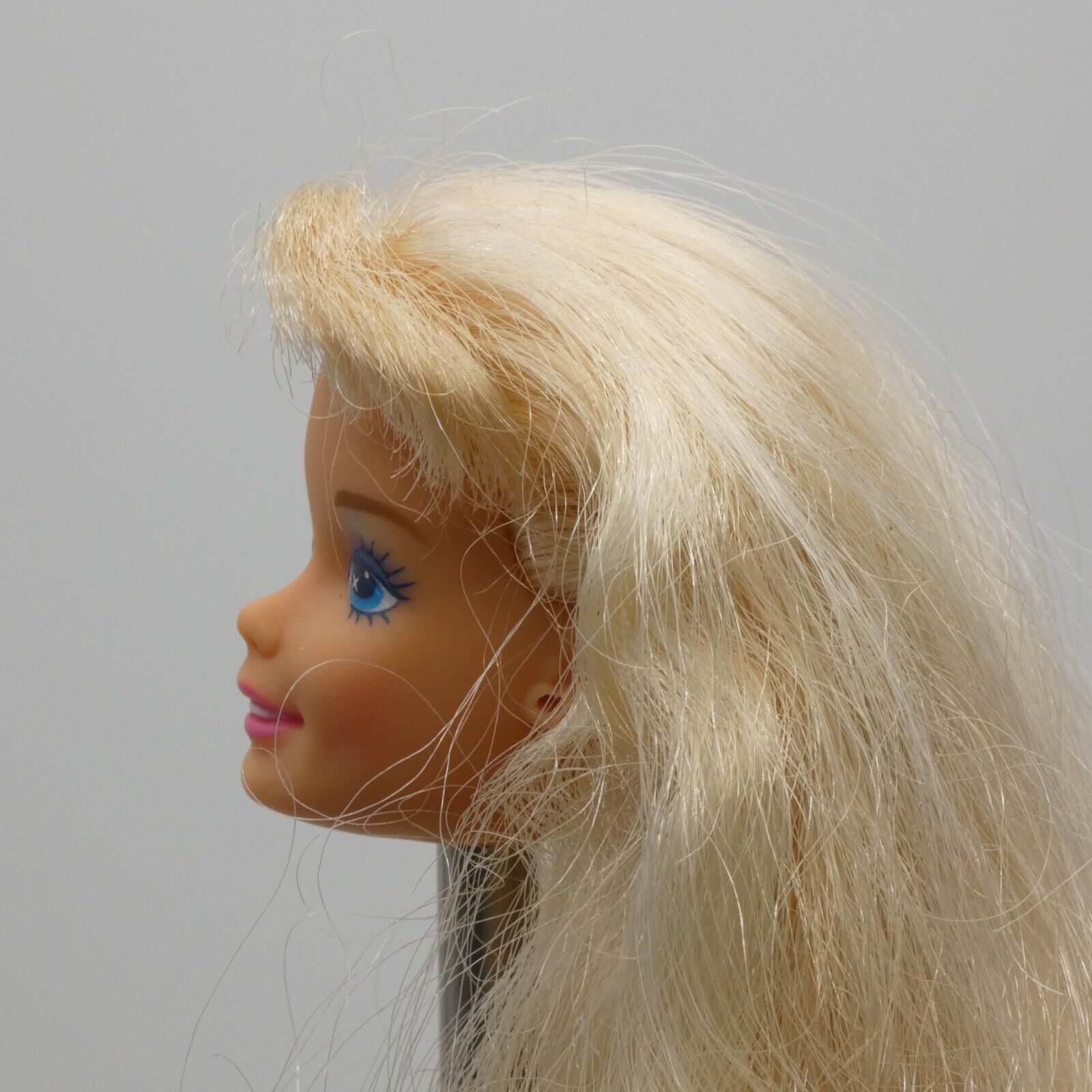 Barbie Angel Princess Doll Head Only Blonde Bangs SuperStar 1997 Mattel 15911