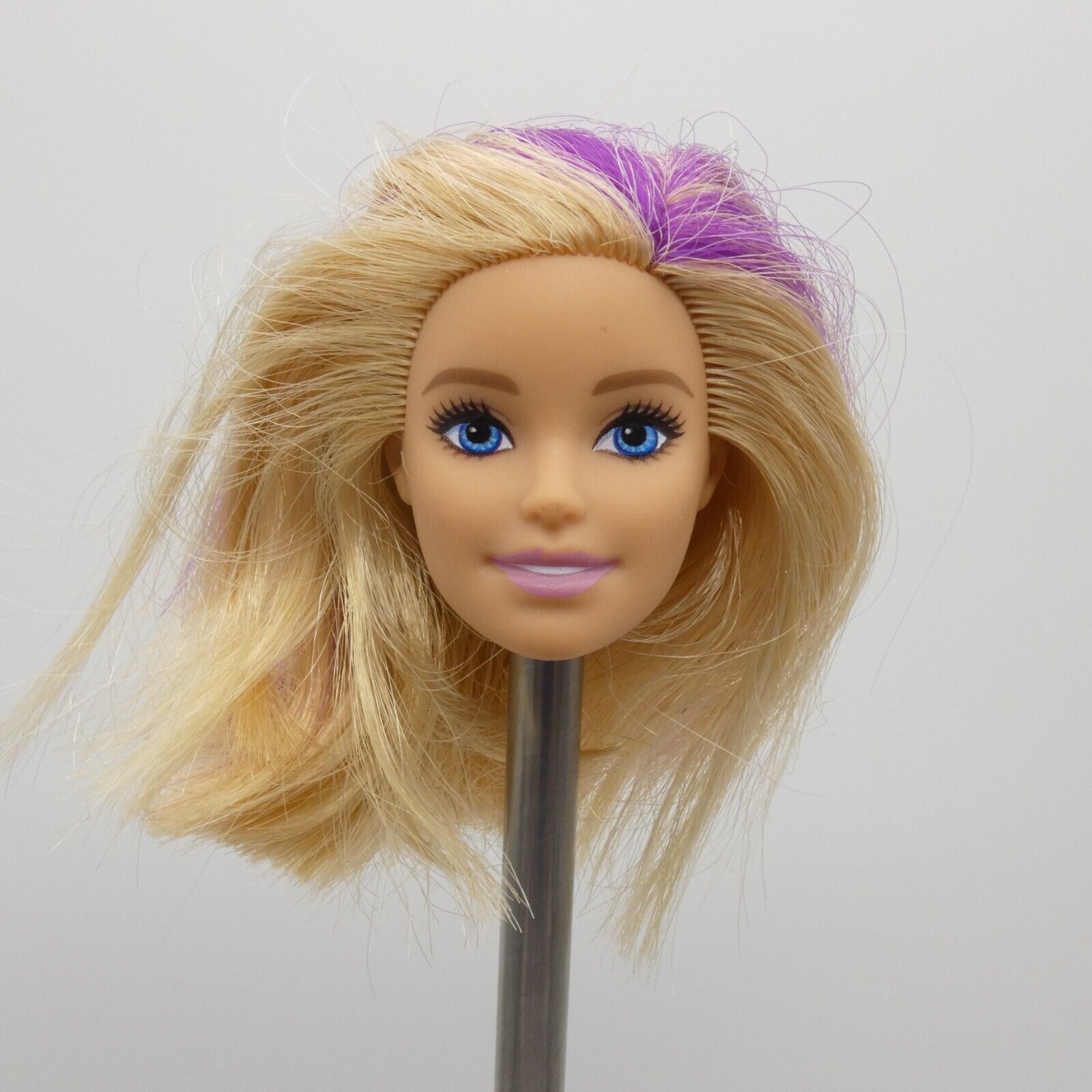 Barbie Dreamtopia Princess Doll Head Millie Face Blonde Purple Hair 2020 GJK13