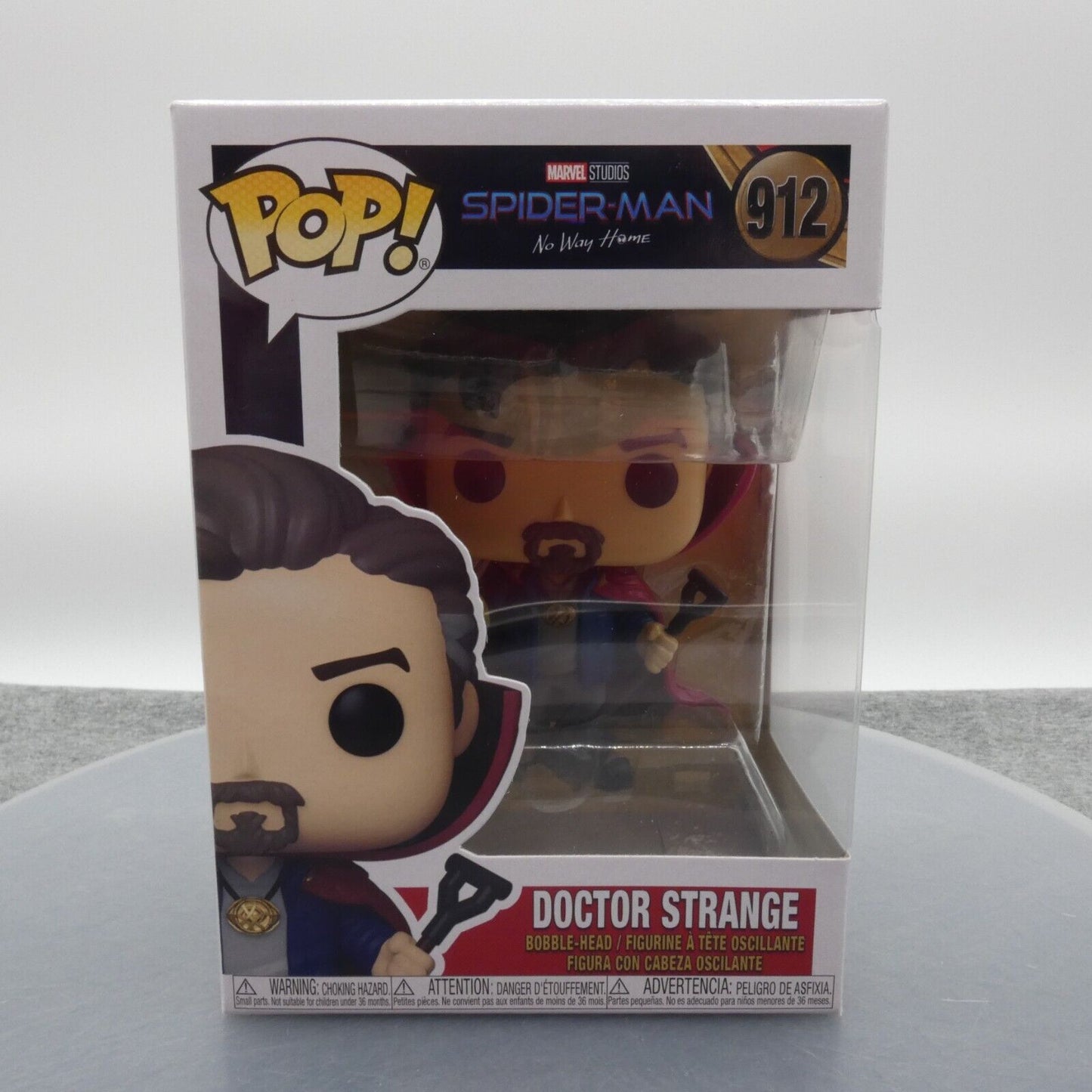 Funko Pop Doctor Strange Bobble Head Spider Man No Way Home 912 Protector