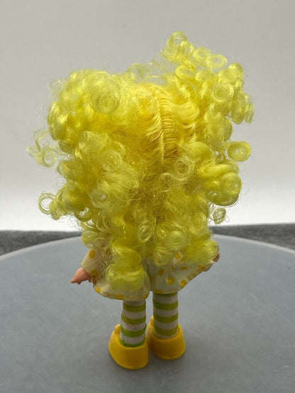 Strawberry Shortcake Lemon Meringue Doll Yellow Hair Outfit Shoes Tights VTG 5"