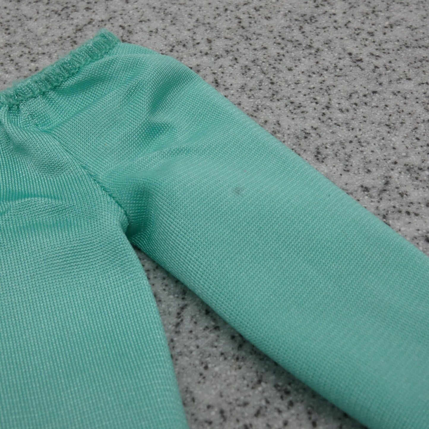 Barbie Doll Size Pants Scrubs Aqua Green Elastic Waist