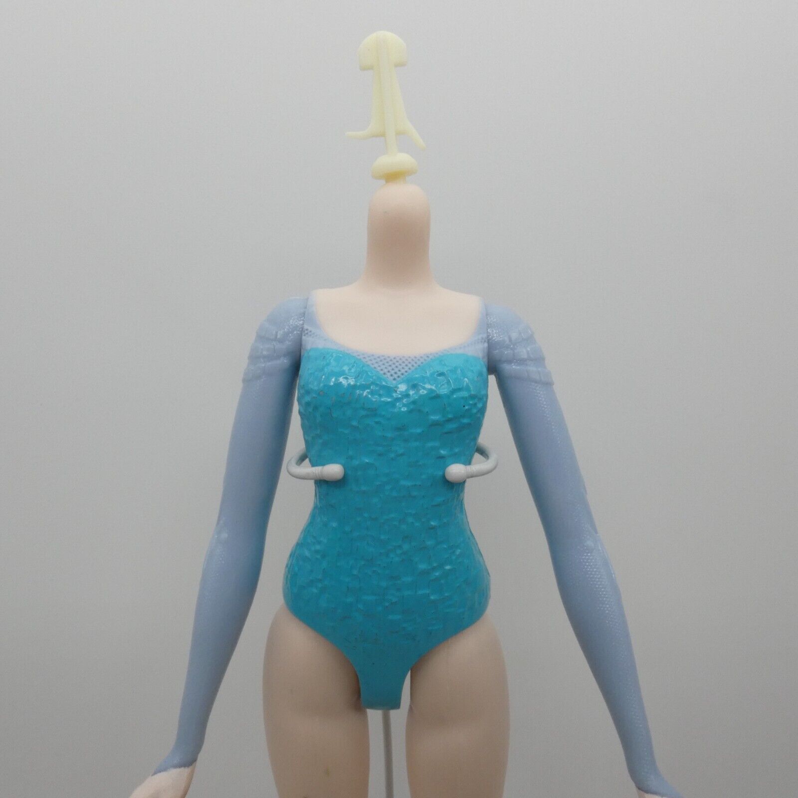 Disney Frozen Queen Elsa Doll Body Only Molded Top 2015 Hasbro B9203