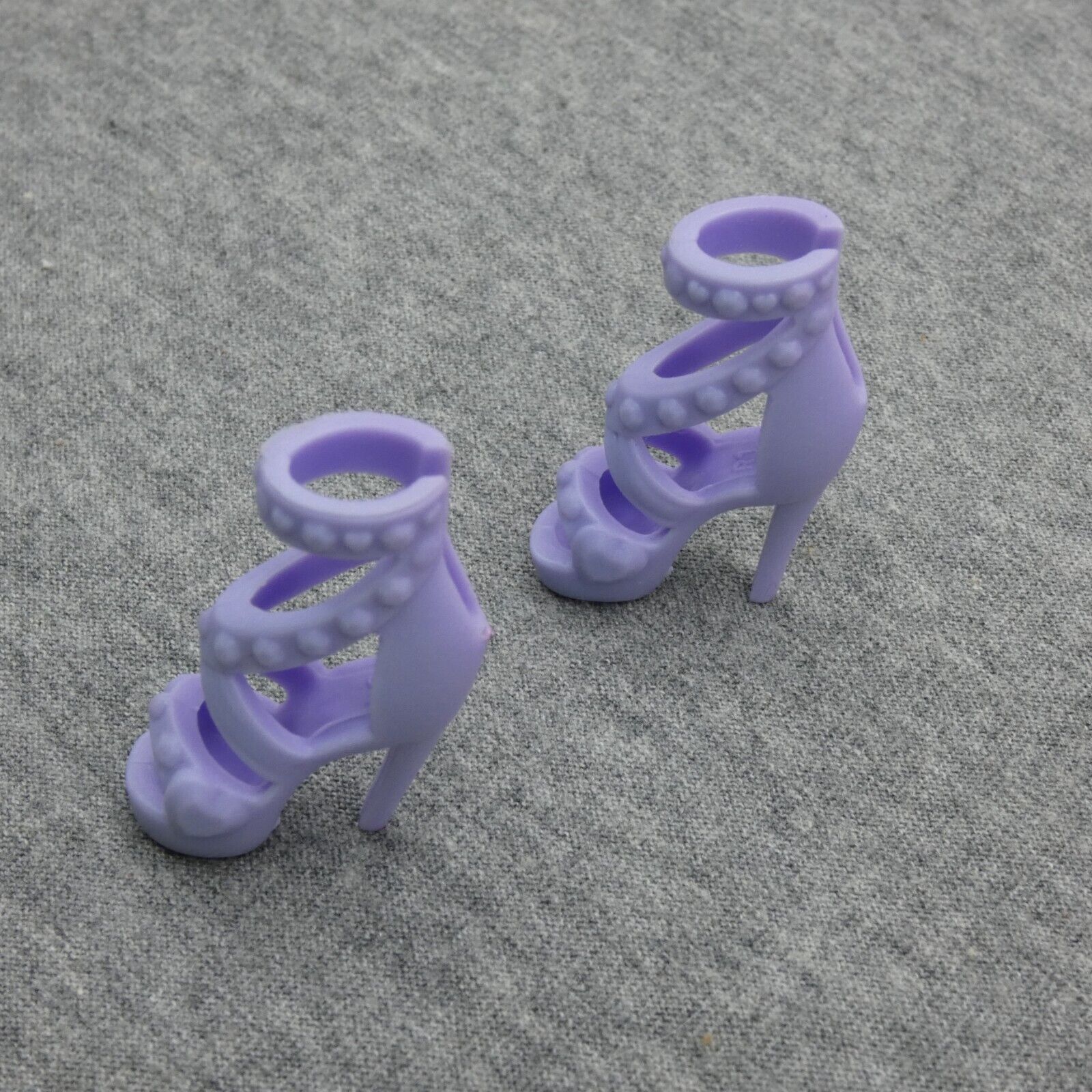 Barbie Careers Pop Star Doll Shoes High Heel Purple Open Toe 2019 Mattel FXN98