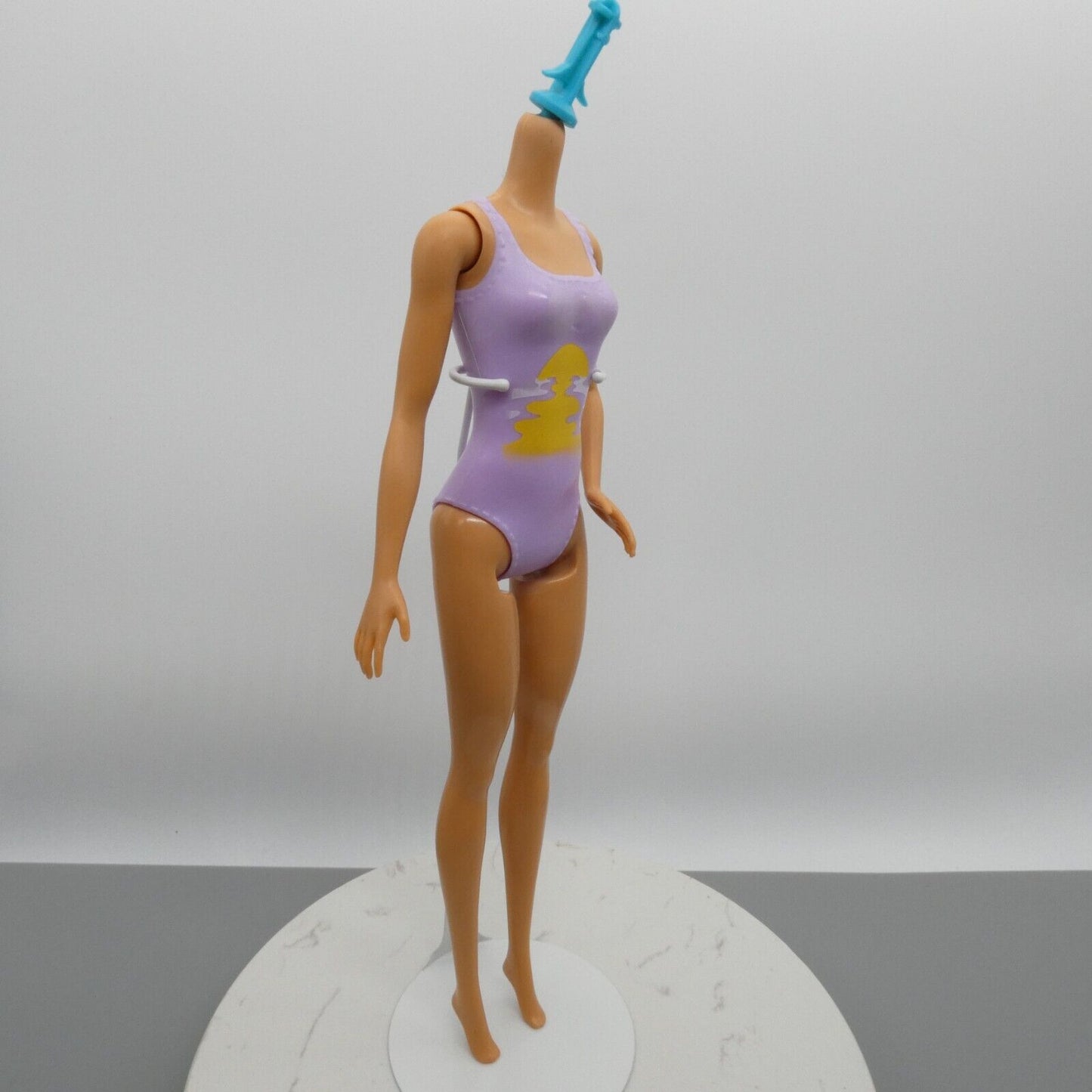 Barbie Sunshine & Sprinkles Doll Body Hispanic Molded Bodysuit 2022 Mattel HCD22