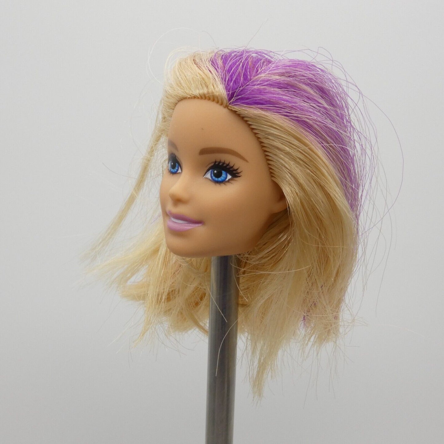 Barbie Dreamtopia Princess Doll Head Millie Face Blonde Purple Hair 2020 GJK13