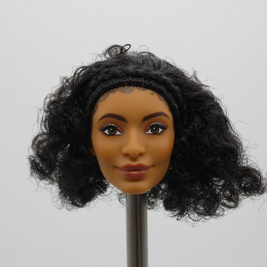 Yara Shahidi Tinkerbell Doll Head Curly Hair Medium Skin HNY37 Mattel 2023