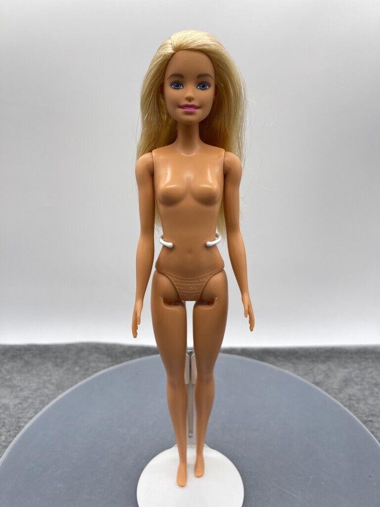 Barbie Doll Millie Blonde Nude Straight Arms Heel Feet Left Side Part 2009 Body