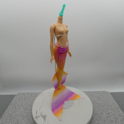 Disney Little Mermaid Live Action Mala Doll Body Pink Tail Light Skin HND29