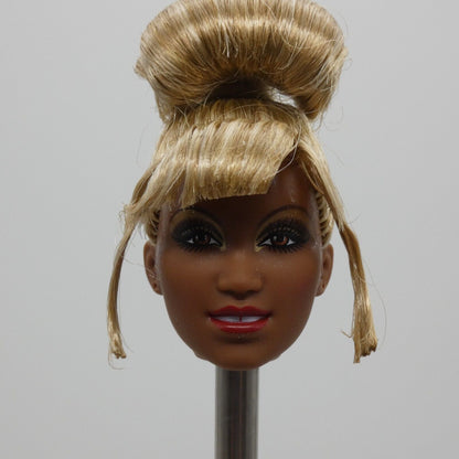 Barbie Inspiring Women Celia Cruz Queen of Salsa Doll Head Only HJX31 Mattel