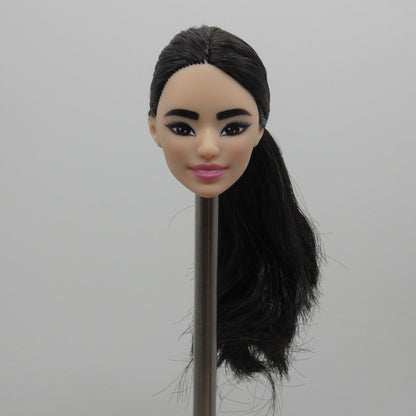 Barbie Made To Move Tennis Player Doll Head Asian Light Hair 2023 HKT73 Mattel