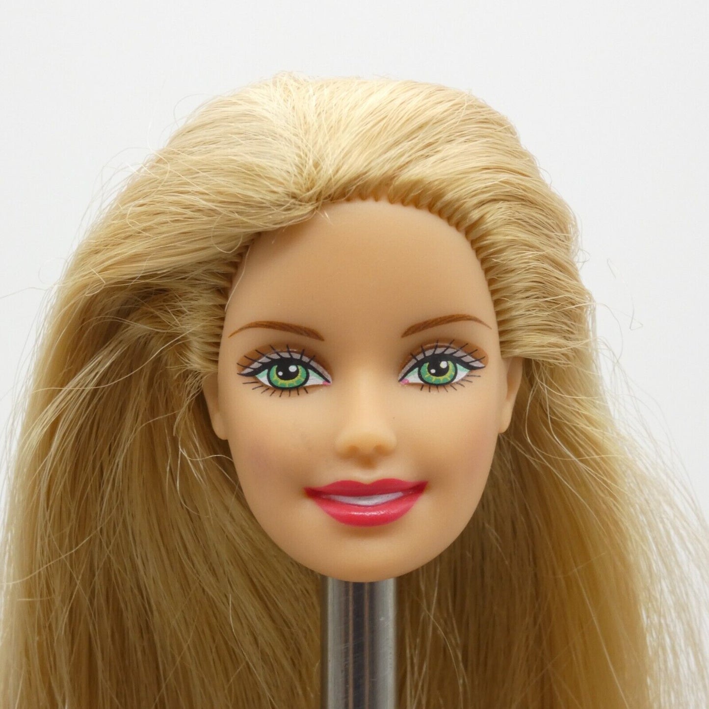 Barbie Fashion Wardrobe Doll Head Generation Girl Face Blonde Green Eyes 27788