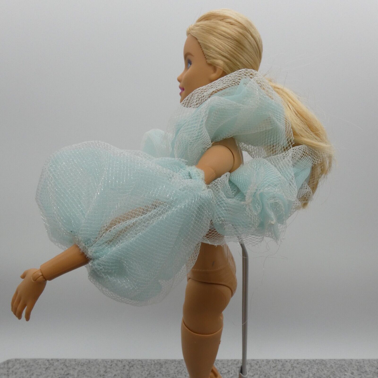 Barbie Dream Fantasy Doll Shoulder Wrap Arm Puffy Sleeves Aqua 1990 Mattel 7335