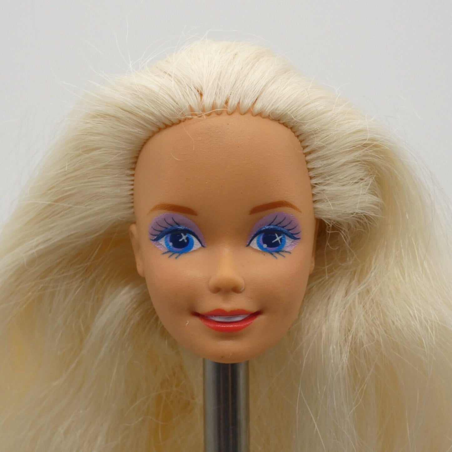 Barbie Red Romance Doll Head Blonde SuperStar Face #3161 Mattel 1993