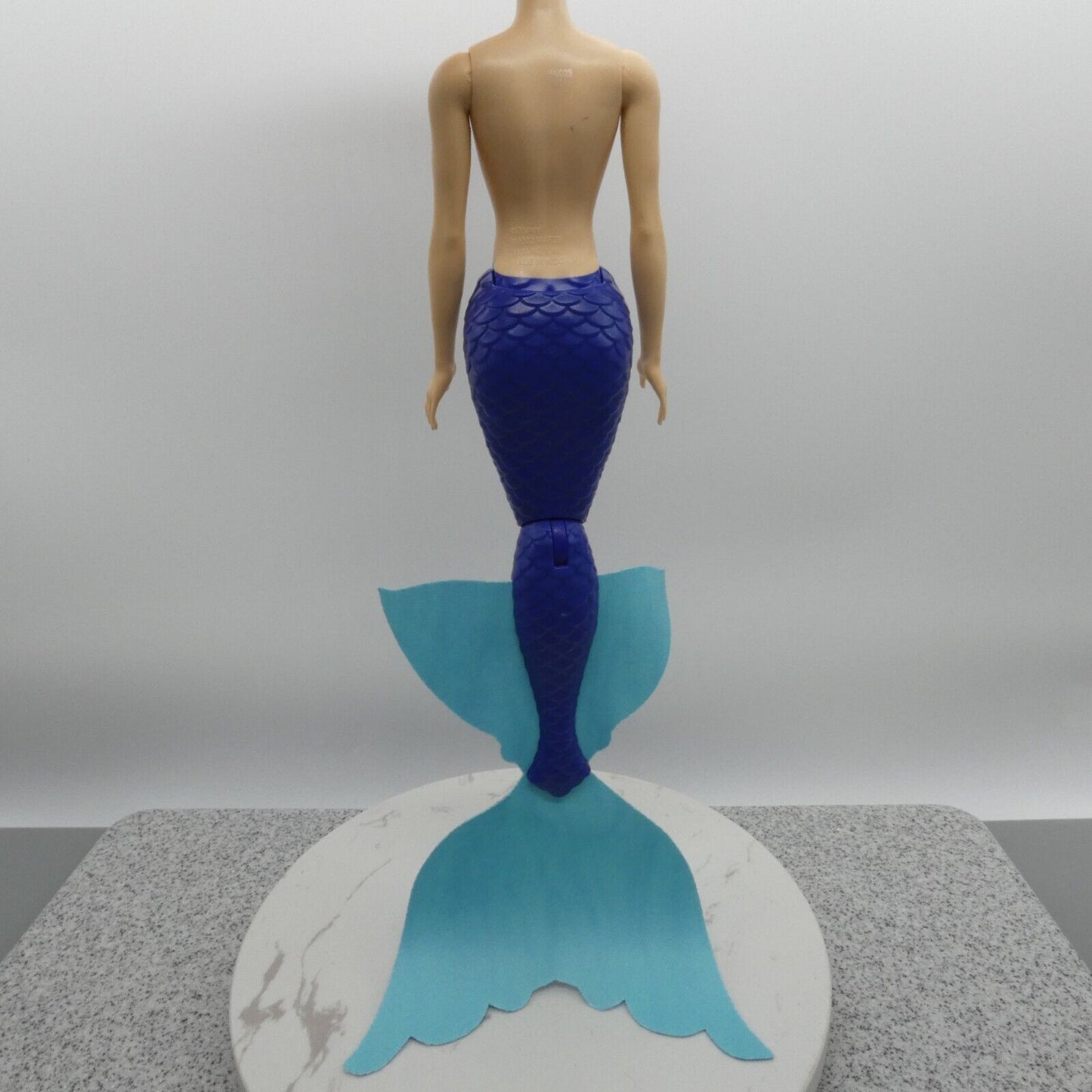 Disney Little Mermaid Live Action Karina Doll Body Light Skin Blue Tail HND29