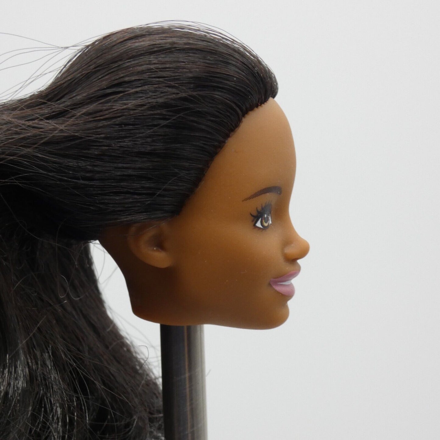 Barbie AA Skipper Babysitter Doll Head Curly Hair Medium Skin Tone FXH06 Mattel