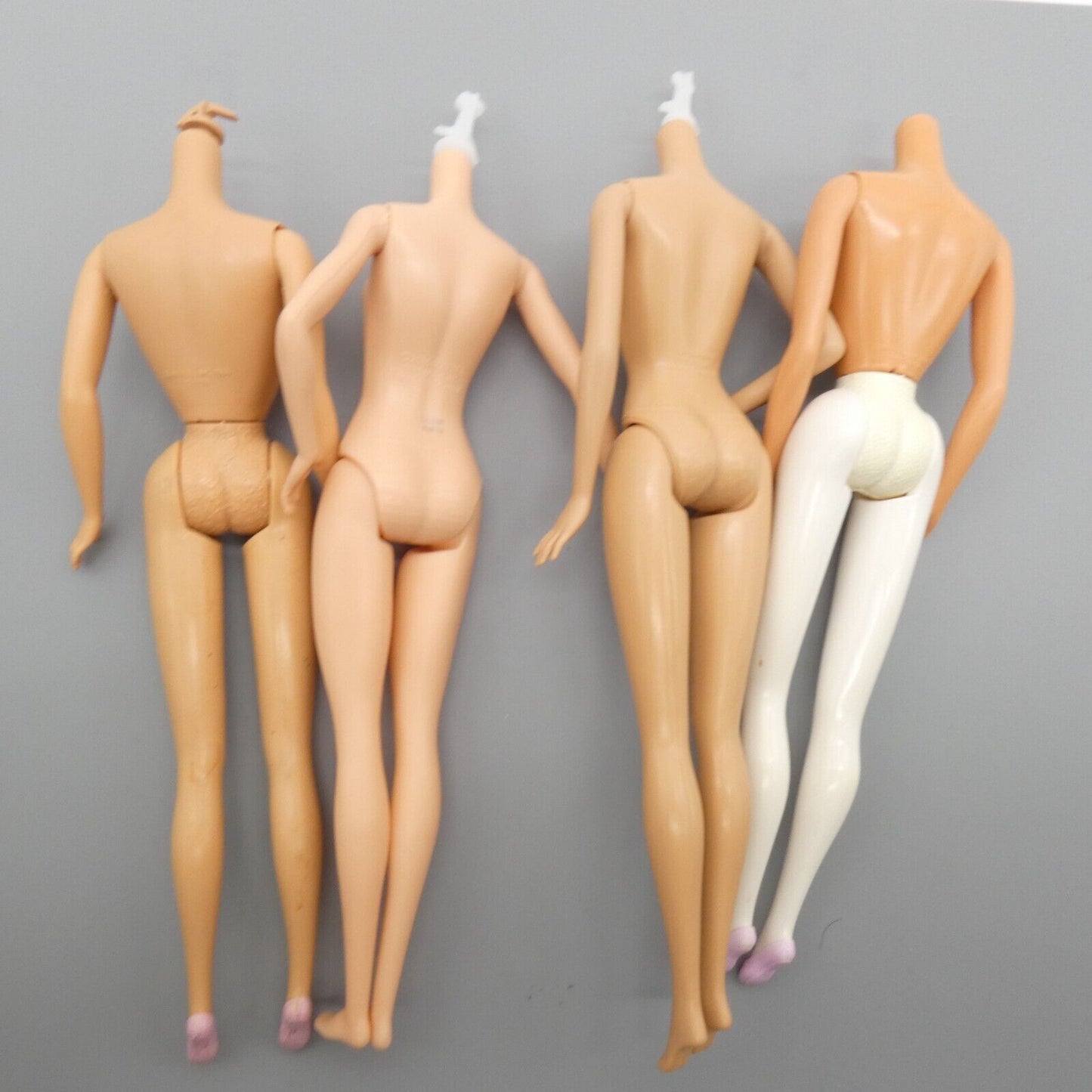 Barbie Doll Bodies Lot For Parts Or Repair Flaws Present TLC Various Models 2xH