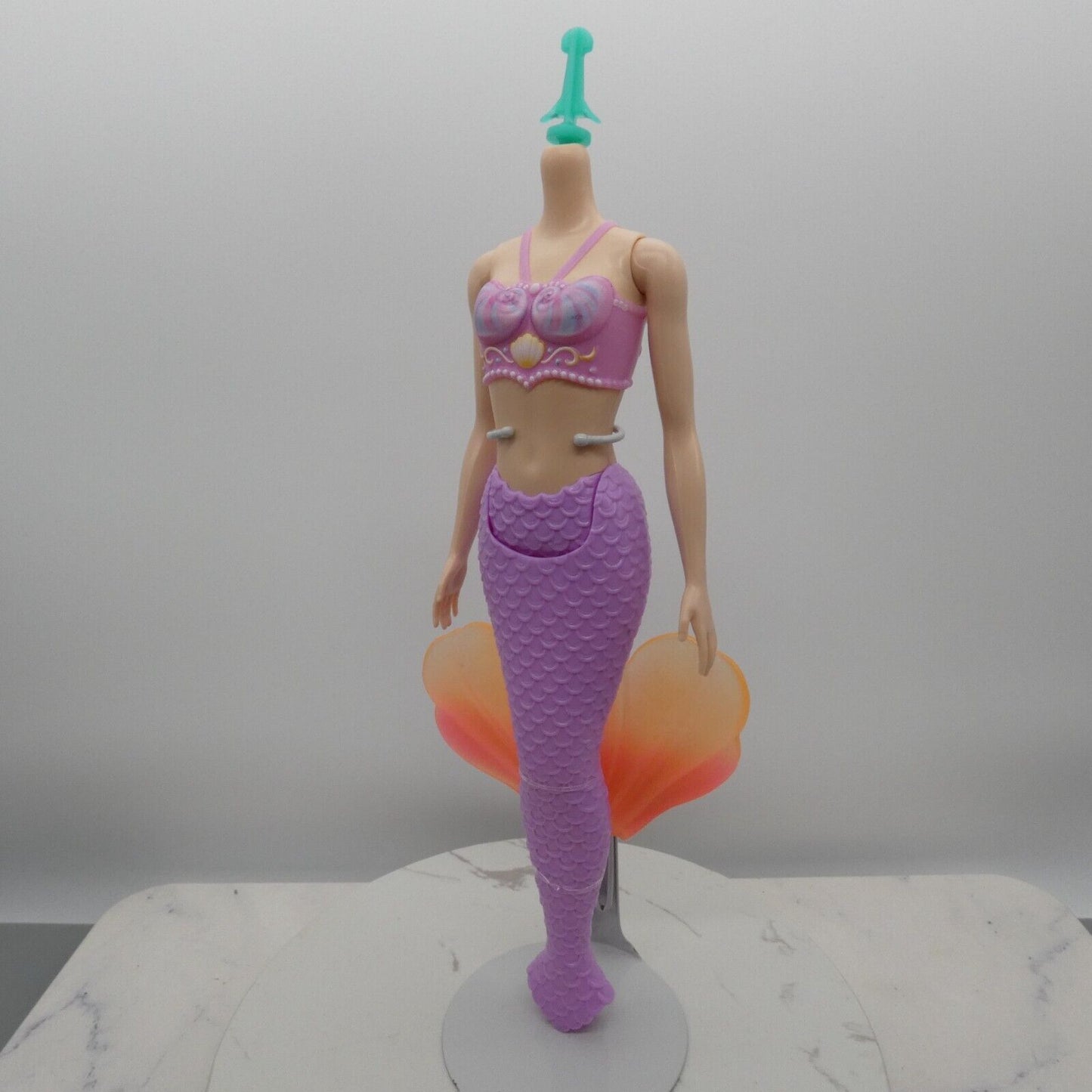 Barbie Dreamtopia Mermaid Doll Body Light Skin Purple Pink Tail 2023 HRR06 A