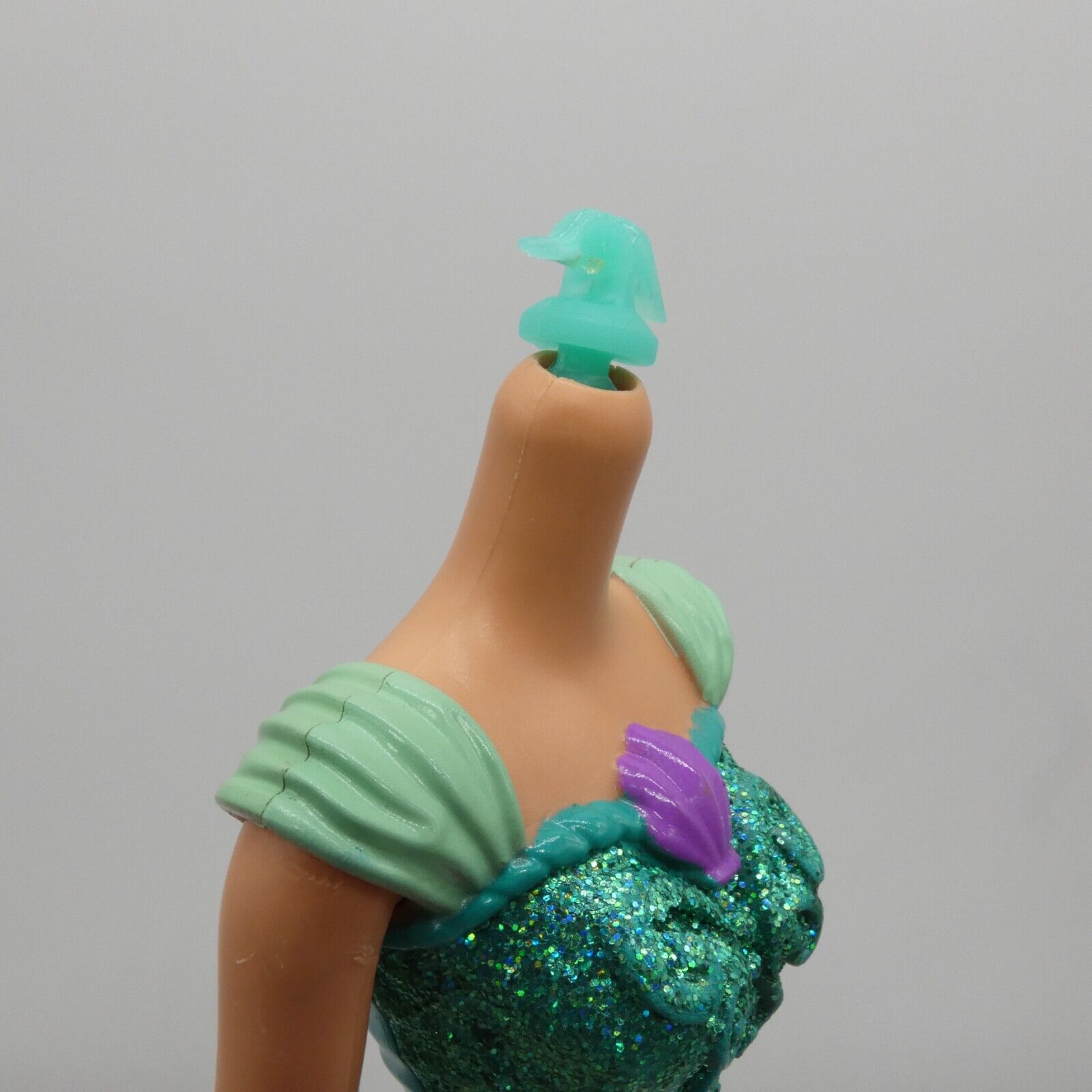 Disney Princess Ariel Doll Molded Bodysuit The Little Mermaid 2013 Mattel BBM22