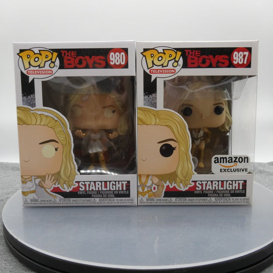 Funko Pop Starlight 980 And 987 Amazon Exclusive Vinyl Figure 2020 And 2021