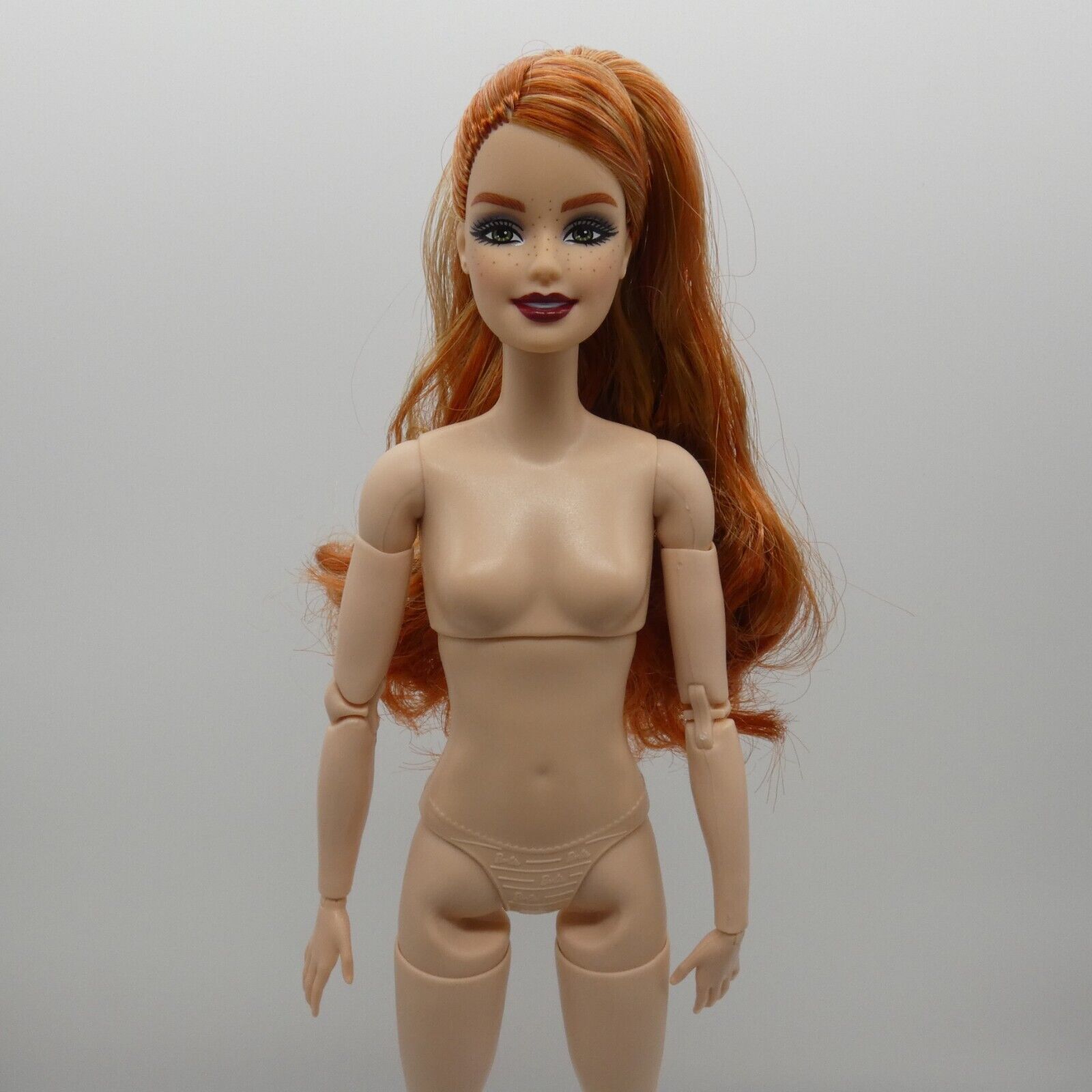 Barbie 2024 Holiday Red Head Hybrid Doll Generation Girl Face Made To Move JBF67