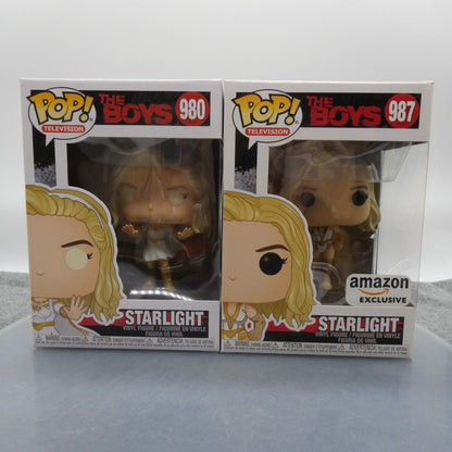 Funko Pop Starlight 980 And 987 Amazon Exclusive Vinyl Figure 2020 And 2021