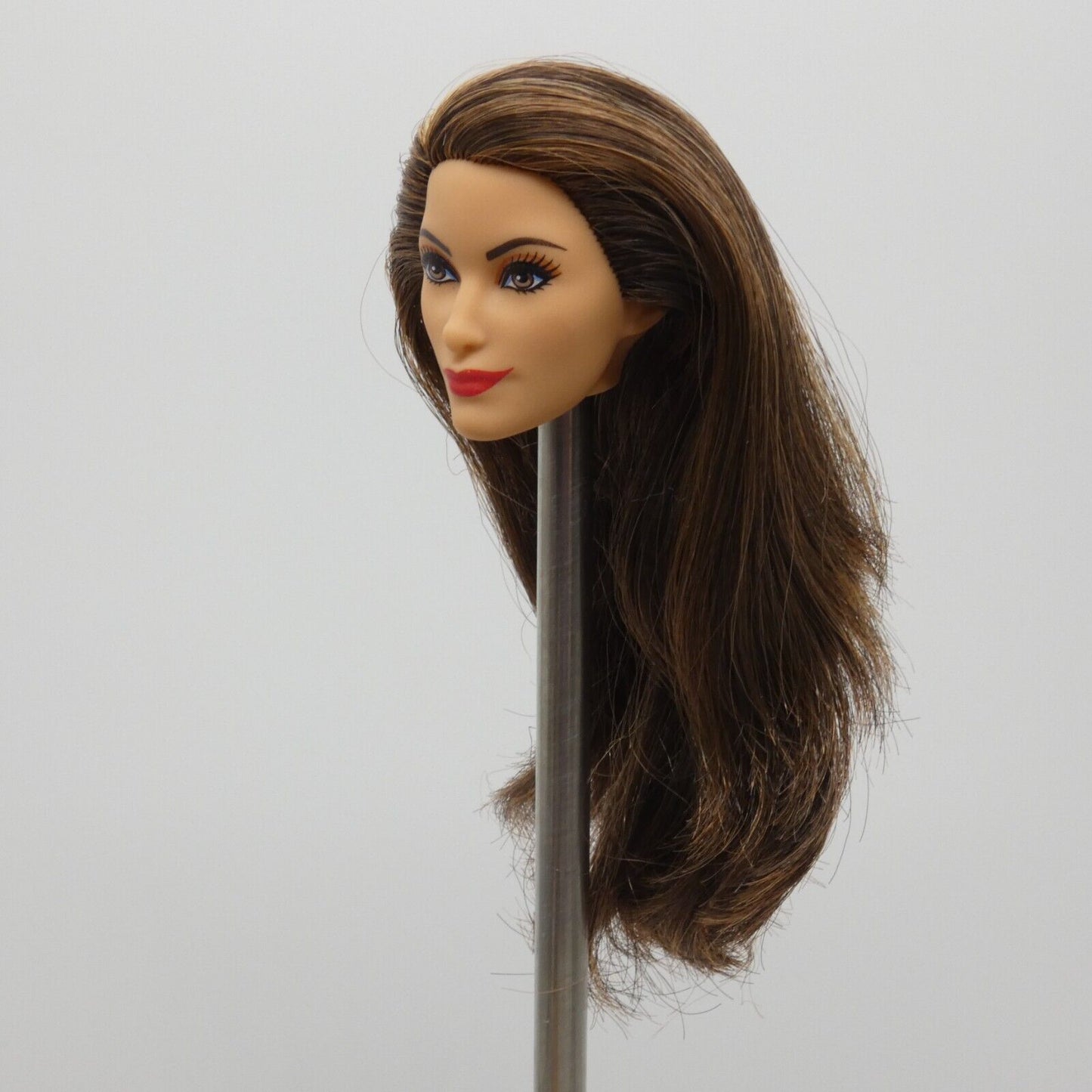 WWE Wrestling Stars Nikki Bella Doll Head Light Skin Brown Hair Eyes 2017 FGW27