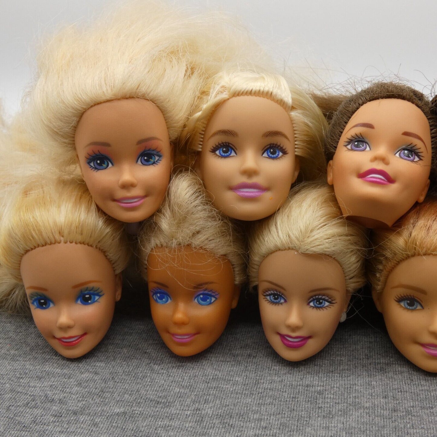 Barbie Doll Head Lot of 10 Heads Generation Girl CEO Superstar Summer Mattel