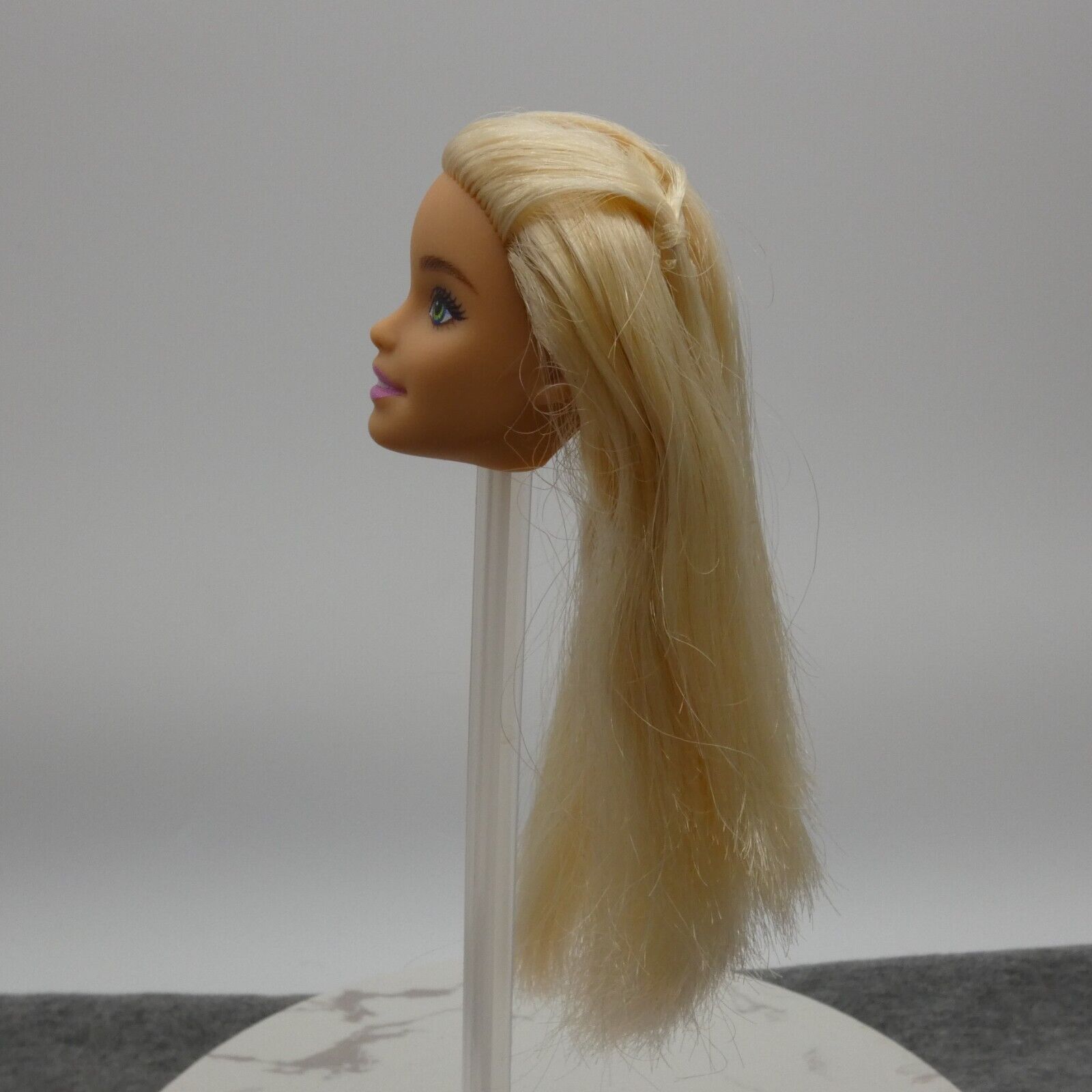 Barbie Travel Doll Head Only Millie Face Blonde Green Eyes FWV25 Mattel 2019