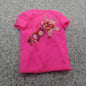 Barbie and the Rockers Doll Neon Pink Short Sleeve Shirt Top Concert 1985 Mattel