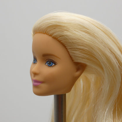 Barbie Made To Move Martial Artist Doll Head Millie Blonde Closed Mouth DWN39