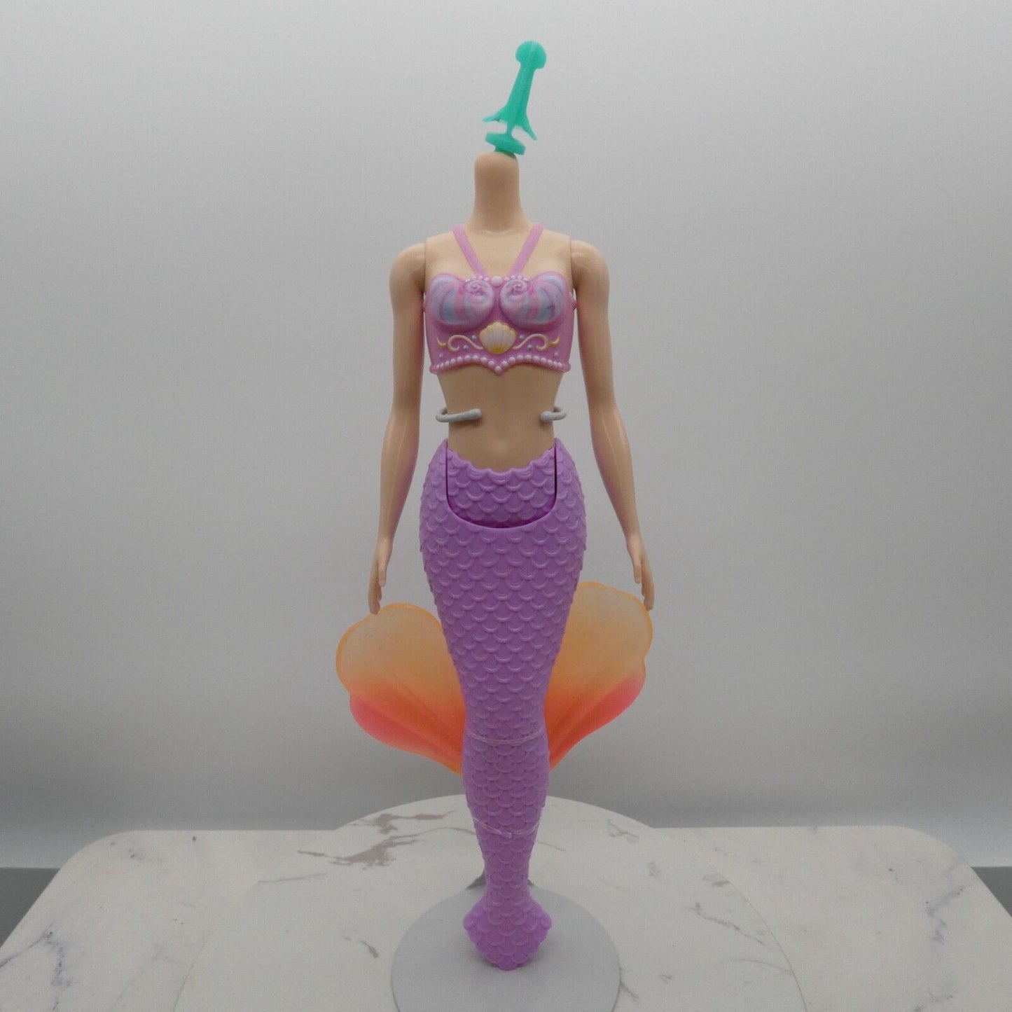 Barbie Dreamtopia Mermaid Doll Body Light Skin Purple Pink Tail 2023 HRR06 A