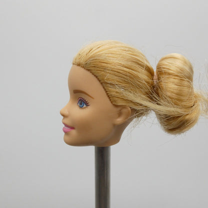 Barbie Beach Doll Head Millie Face Ponytail Straight Hair 2015 Mattel CFF12