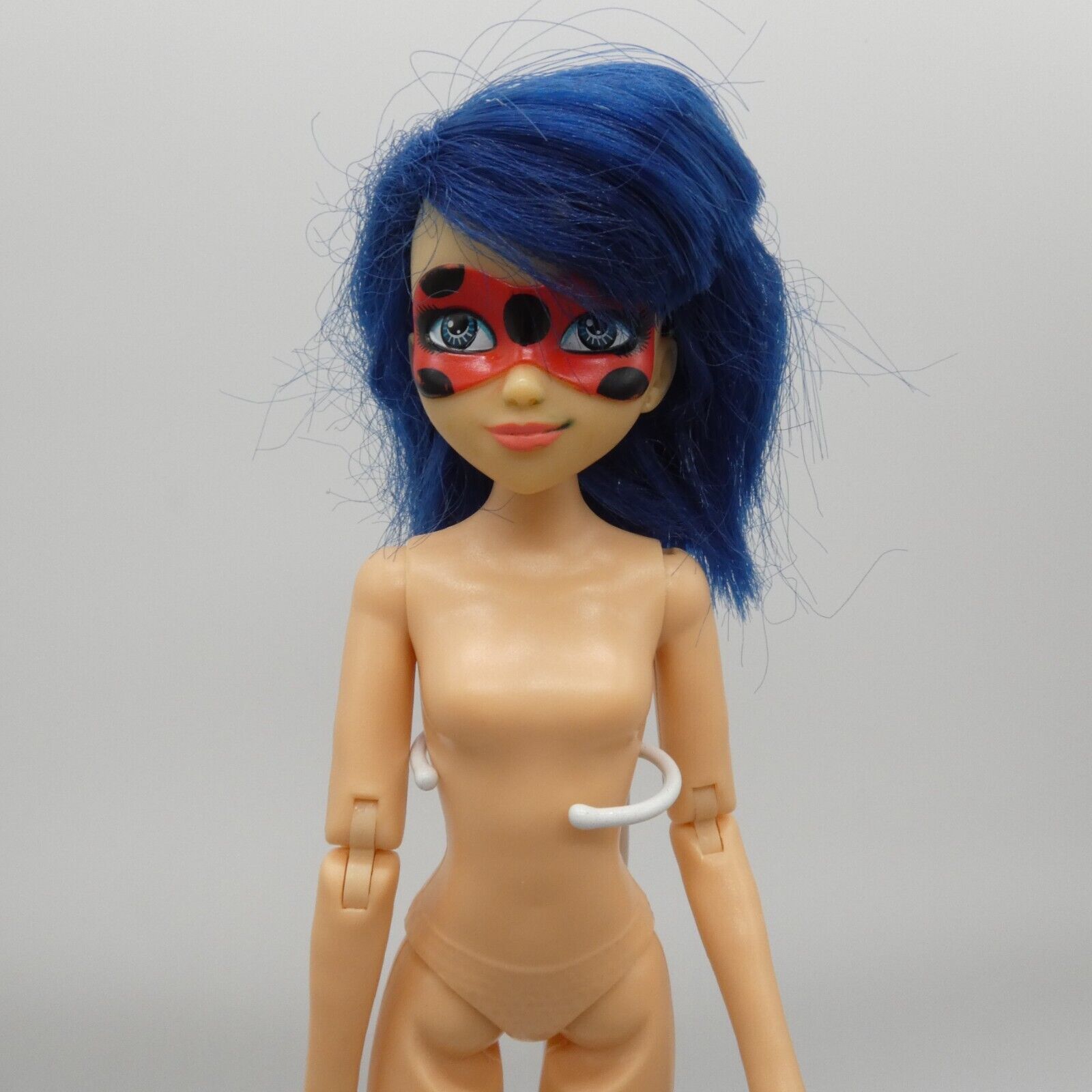 Playmates Miraculous Ladybug Doll Light Skin Blue Hair Articulated 2022 50014