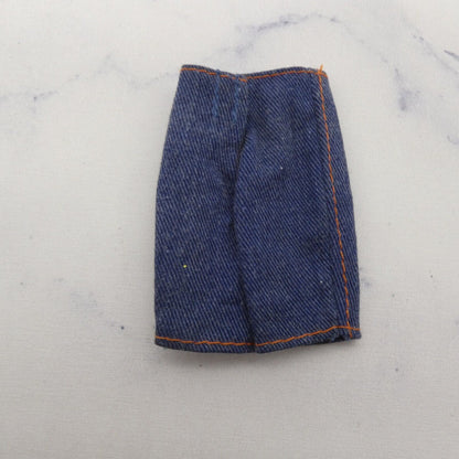 Stacie Doll Shorts Blue Jean Denim Like Knee Length Genuine Pink Tag Mattel