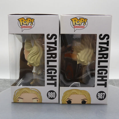 Funko Pop Starlight 980 And 987 Amazon Exclusive Vinyl Figure 2020 And 2021