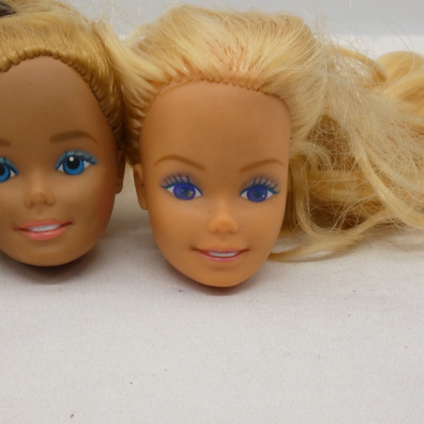 Barbie Doll Head Lot of 5 Heads SuperStar Blonde 70s 80s Malibu Mattel JY3