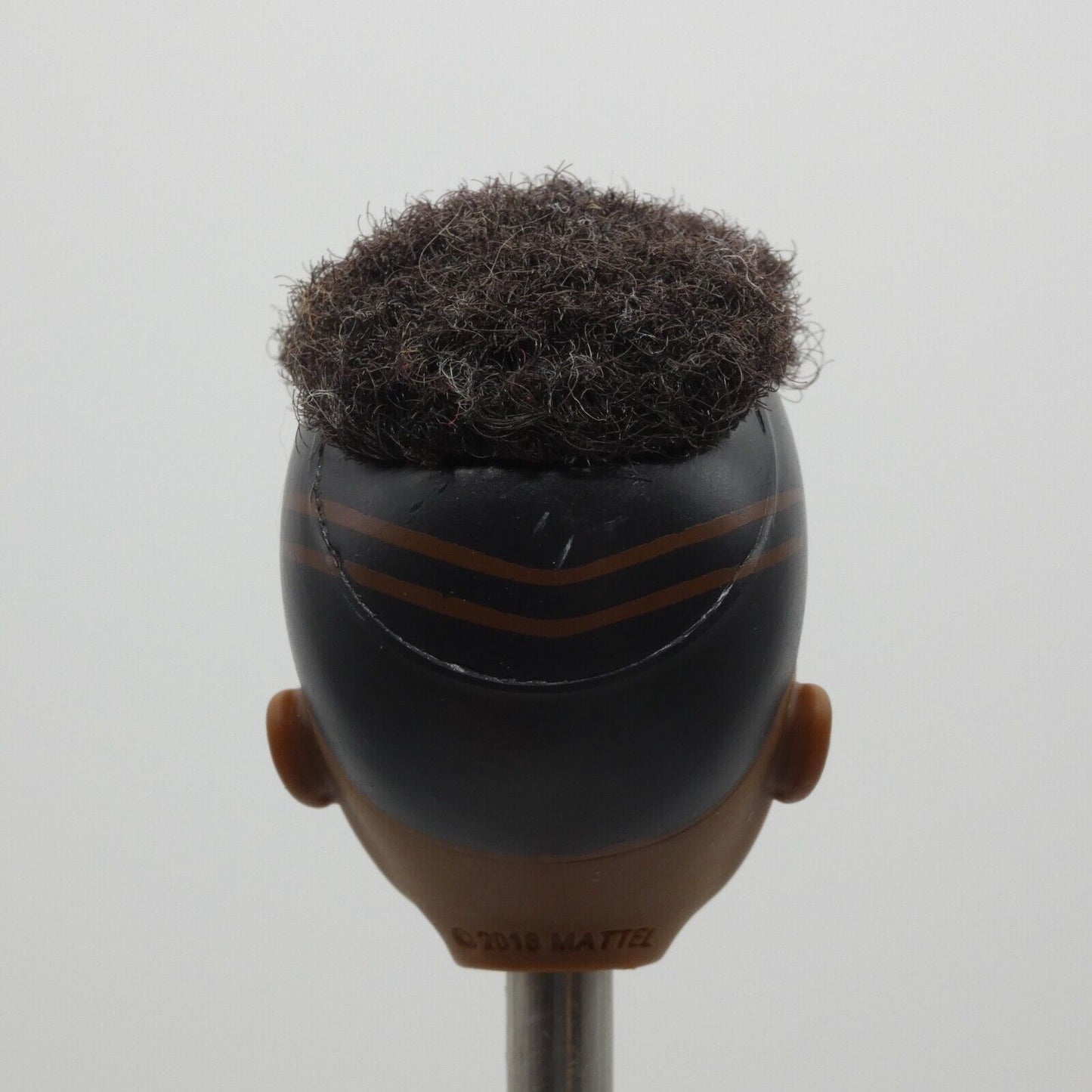 Creatable World Doll Head Only AA Dark Complexion Rooted Hair 2019 Mattel GGG55