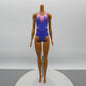 Barbie Dreamtopia Fairytale Doll Body AA Medium Dark Skin Purple Bodysuit 2020