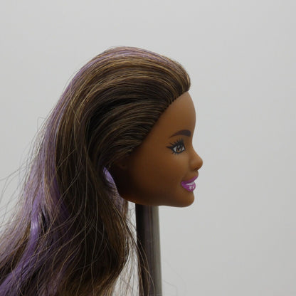 Barbie Cutie Reveal Teddy Doll Head AA Carnaval Face Medium Light Skin HJL57