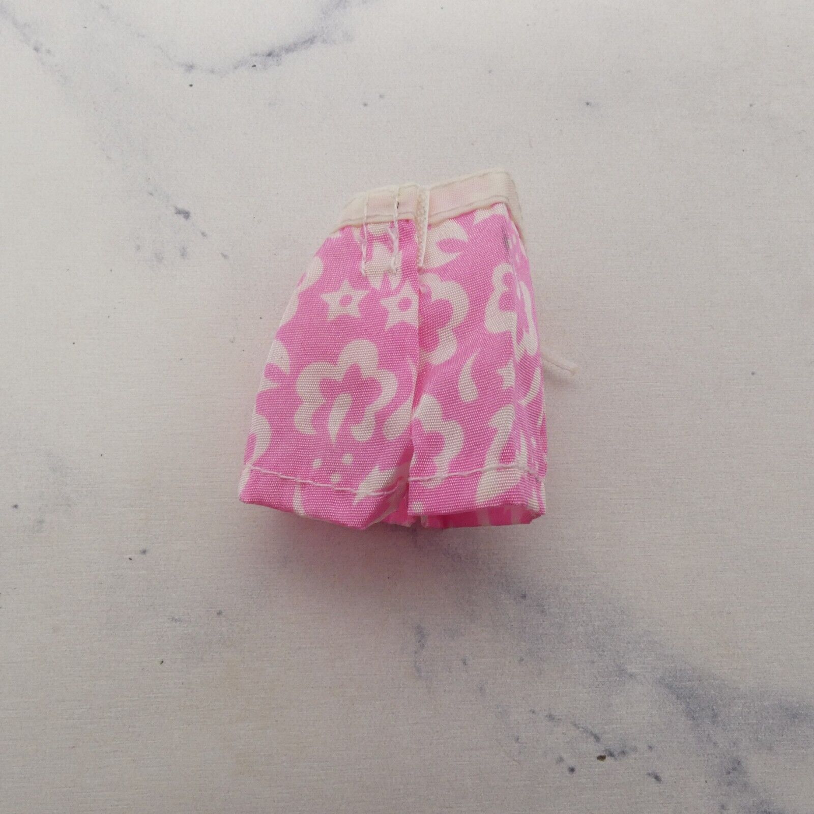 Stacie Doll Shorts Pink Nylon Swim Trunks Stars Drawstring Genuine Mattel