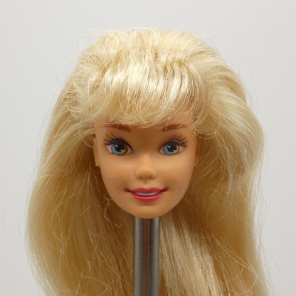 Barbie Teacher Doll Head Blonde Blue Green Eyes SuperStar 1996 Light Skin 13914