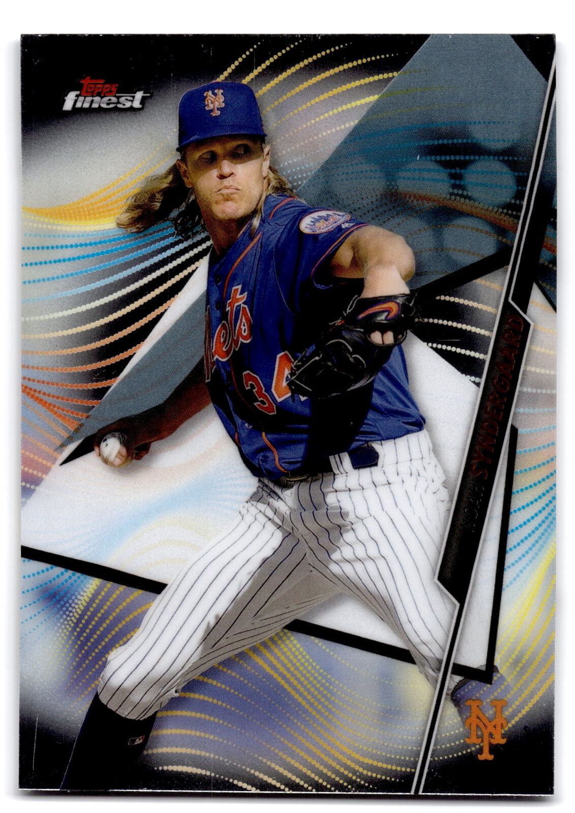 2020 Topps Finest #17 Noah Syndergaard NRMT