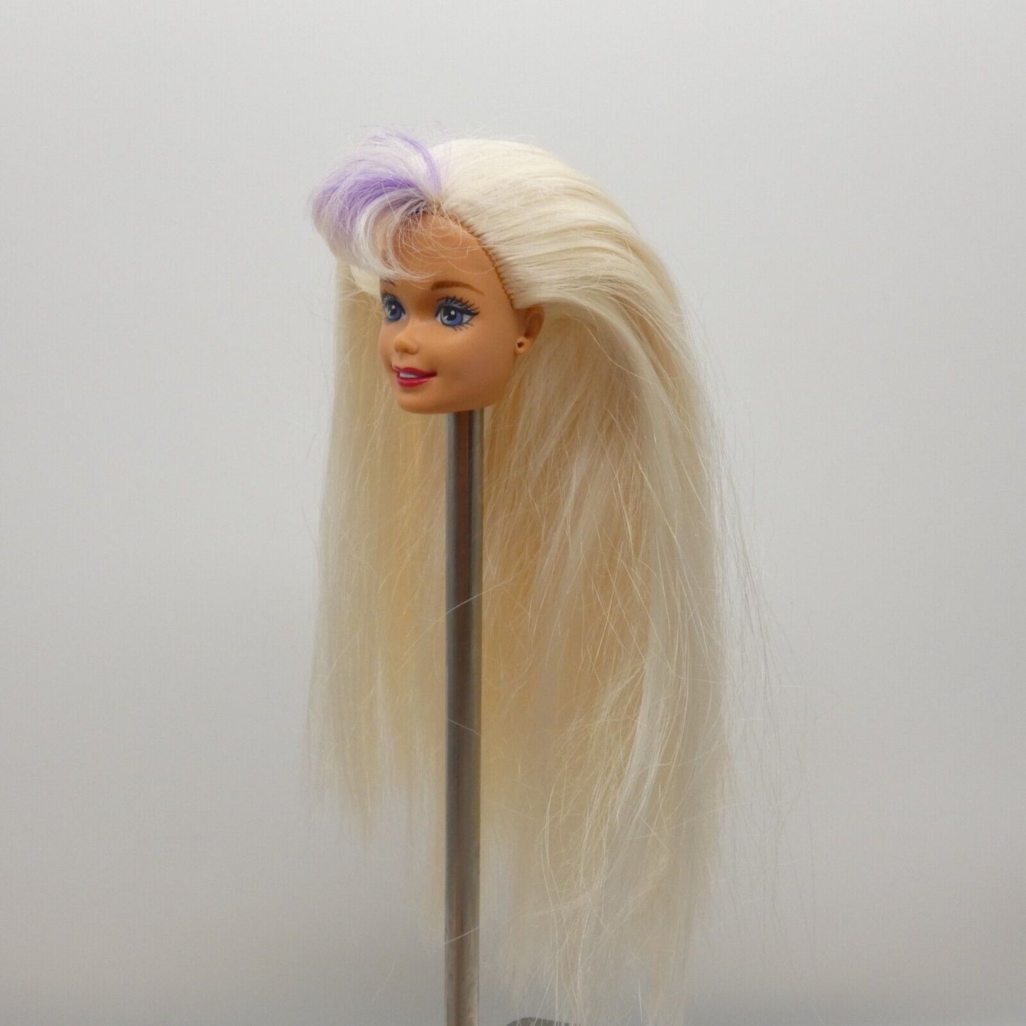 Barbie Cool Shoppin Doll Head Blonde Hair Bangs SuperStar 1998 Mattel 17487