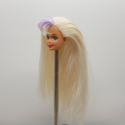 Barbie Cool Shoppin Doll Head Blonde Hair Bangs SuperStar 1998 Mattel 17487