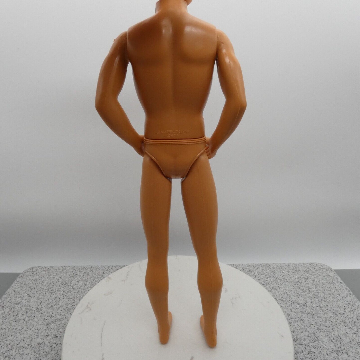 Barbie Cool Shavin Ken Doll Body Muscular Twist Waist Medium Light Skin 15469